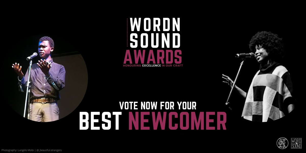 WordNSound's tweet photo. @noxolodesire @Masai_Sepuru @Greengo_lee @soetry_sa @Rabbie_wrote We have had some amazing new voices on the #PoetryLeague stage; two poets that stand out the most were @Sello_Chokoe &amp; @noxolodesire. 

Vote for your favourite here: https://t.co/bBTU6uNcN4. #WNSAwards https://t.co/dqZIbAKM6T