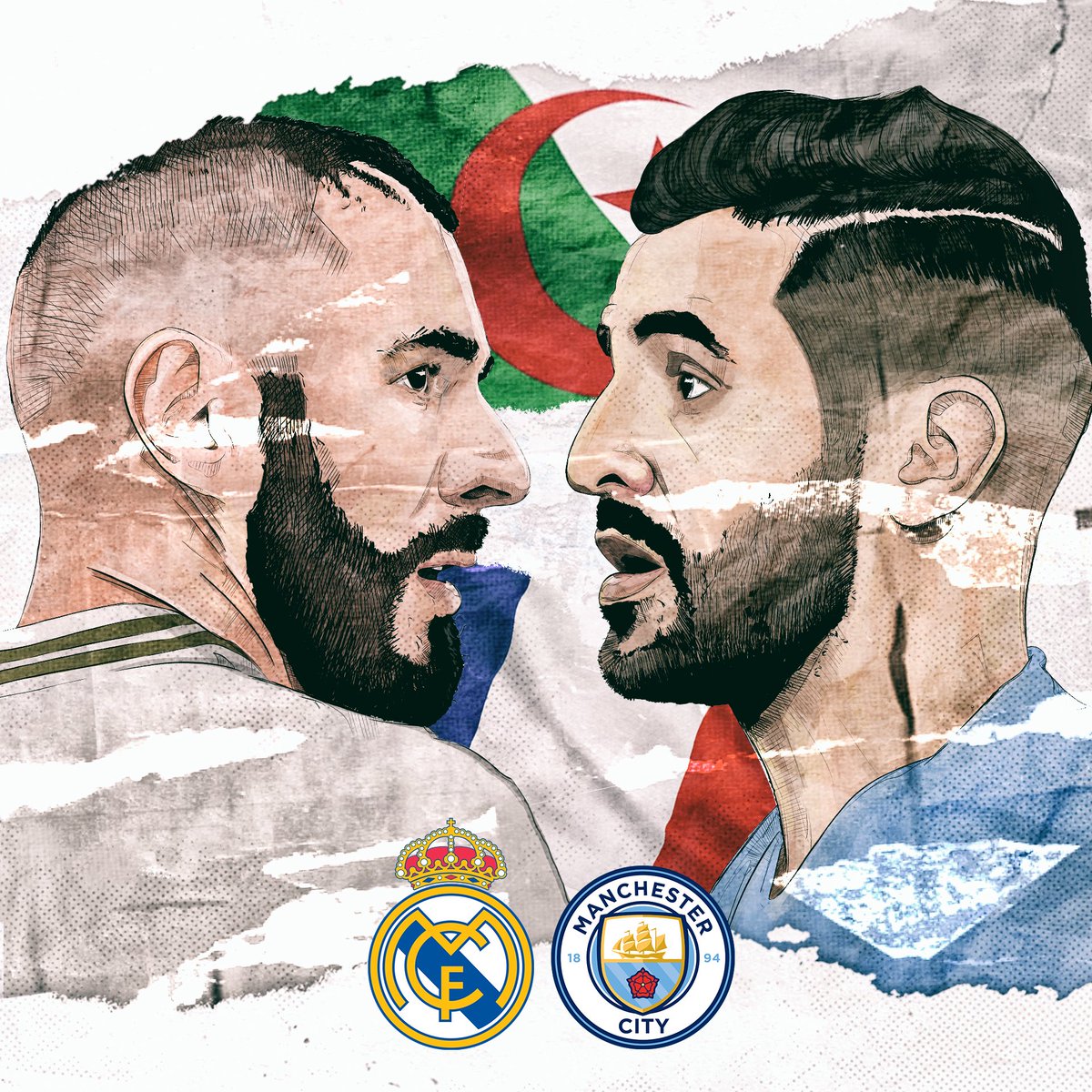 ManCityFra's tweet photo. Que le jeu commence ! 🇫🇷x🇩🇿 

🔵 #mancity #RMAMCI https://t.co/FuPrHTMGLZ