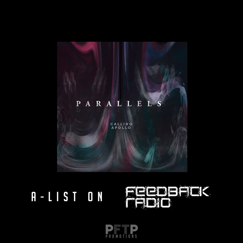 PFTP Promotions (@peekfromthepit) on Twitter photo Shout out to @FeedbackRadioUK for adding "Parallels" by <a href="/CallingApollo/">Calling Apollo</a> to their A-List today. You can now tune in to the station daily to hear the single! Shout out to @FeedbackRadioUK for adding "Parallels" by <a href="/CallingApollo/">Calling Apollo</a> to their A-List today. You can now tune in to the station daily to hear the single!