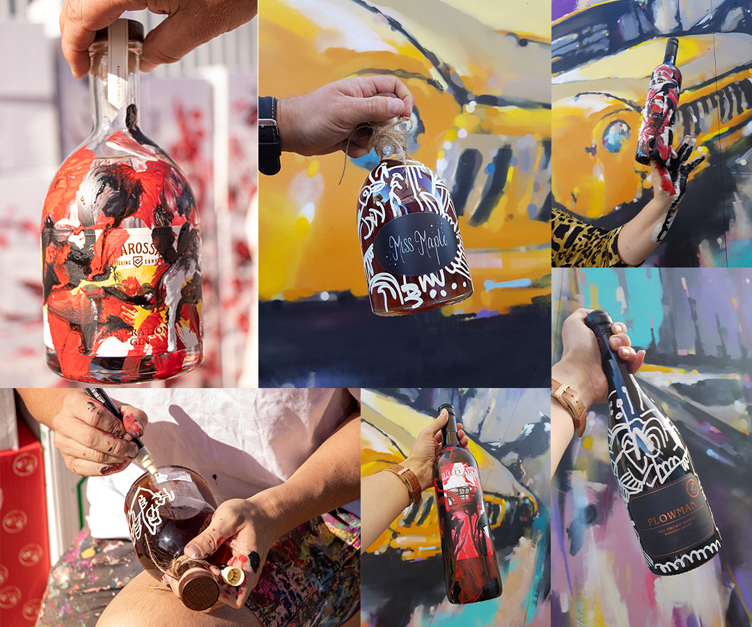 Next weekend's Barossa. Be Consumed x Wonderwalls will see a hand-painted wine &amp; gin collection go under the (silent) hammer to help our friends on Kangaroo Island on their road to recovery.

barossawine.com/barossa-wine-e… 

#barossabeconsumed #KangarooIsland