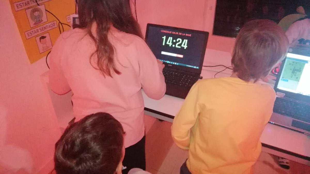 hackandtechclub's tweet image. ¿Quieres pasarlo como nuestros niños en el último #escaperoom ? 🕹
Ven el 14 de marzo🗓 y conviértete en un arqueólogo ⛏ en busca de la tumba de Hackynamon 🏺y además
🌟GANA un Pen 3D❗️❗️🌟
Pásate por hackandtech.com y reserva ya tu plaza ✅
#robotica #programacion