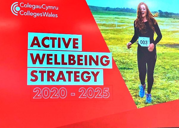 merthyrsport's tweet photo. Mae @ColegMerthyr yn falch o fod yn rhan o lansiad @ColegauCymru o'u strategaeth newydd i fynd i'r afael â Lles Gweithredol mewn AB a chael eich ysbrydoli gan y mentrau sy'n digwydd mewn colegau ledled Cymru. https://t.co/OPjmDtpq4W
