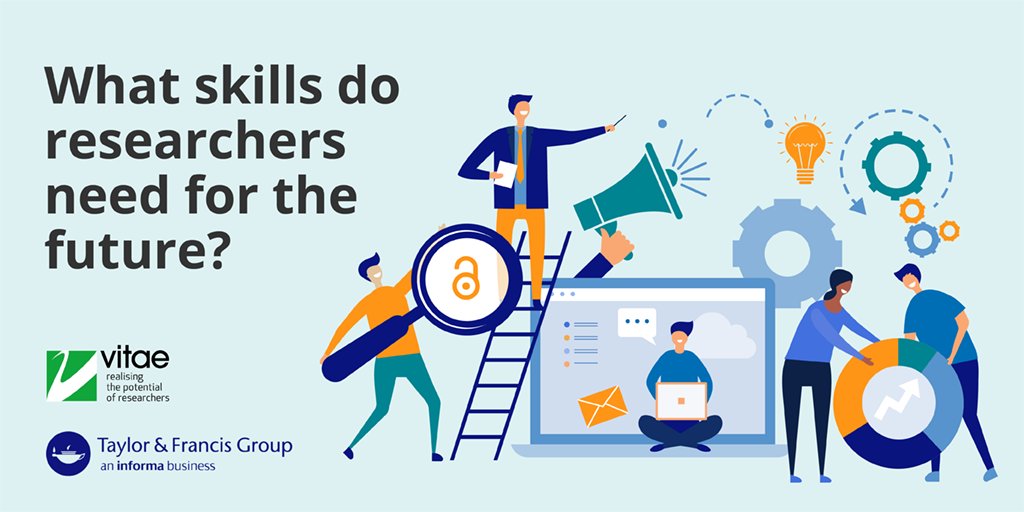 tandfonline's tweet photo. What skills can researchers develop now to make them ready for the research future?
Check out the latest episode of our 15-minute podcast to discover 4 key skills for researchers of the future: https://t.co/JAnSt21Y5T #researchofthefuture @Vitae_news https://t.co/EGiI4SrO7x