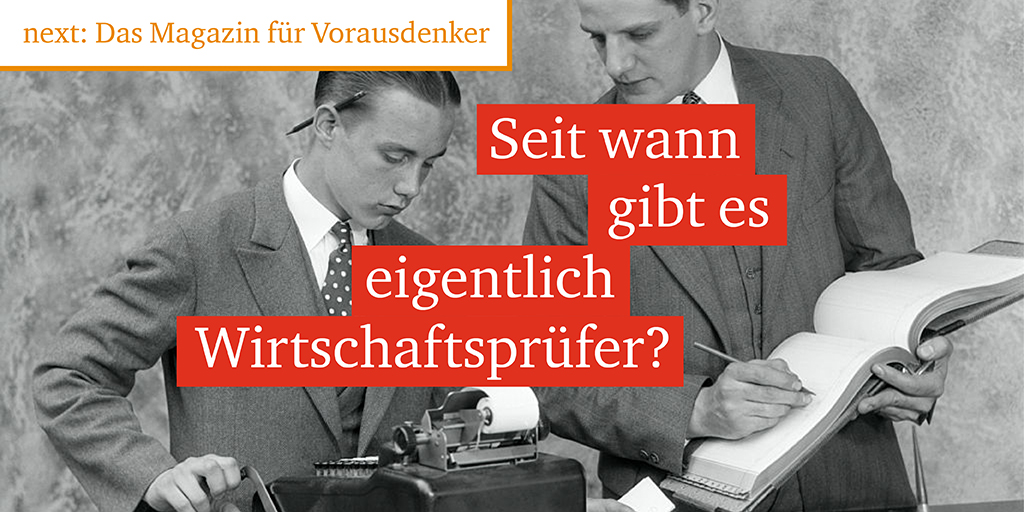 pwc_de's tweet photo. Was ist eigentlich ein #CFO – und wieso ist er so wichtig? Alle Antworten zur Geschichte der Wirtschaftsprüfung finden Sie in der aktuellen Ausgabe von #PwCnext: https://t.co/rUCwG6mONy https://t.co/DQuipzUesj