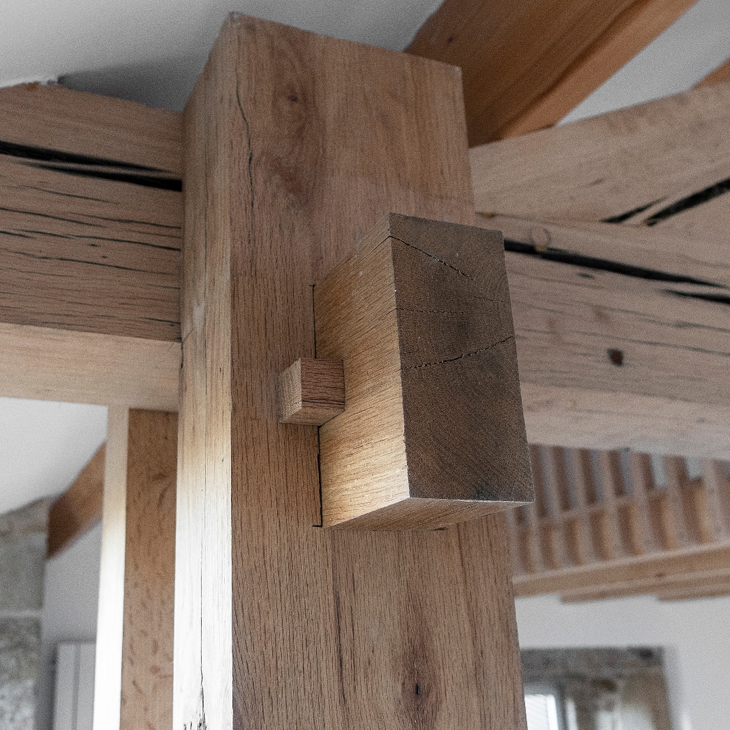 cenlitros's tweet image. Detalle apoio de cercha sobre pilar.

#proxecto #madeira #encontros