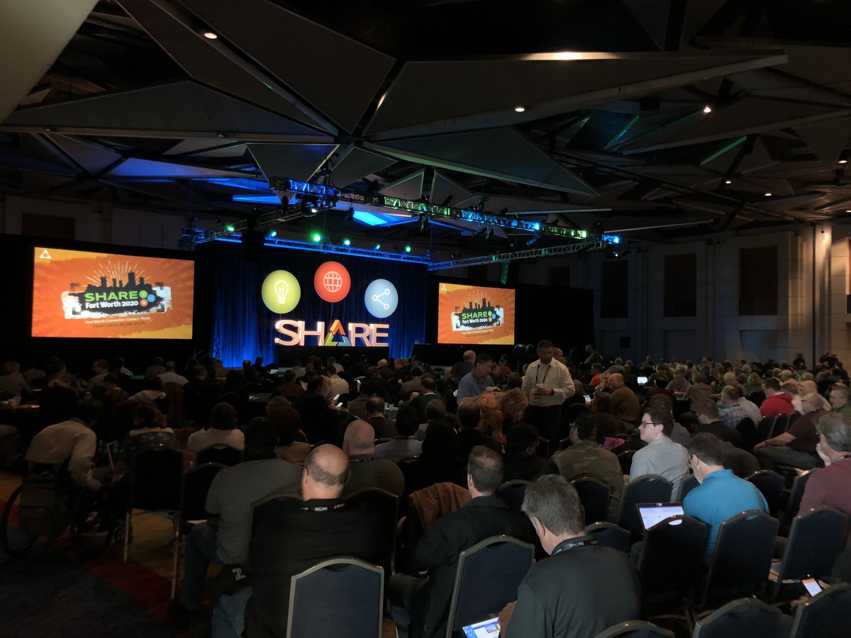 Being at #SHAREftw and proud that #softwareag presenting our unique #mainframe integration capabilities