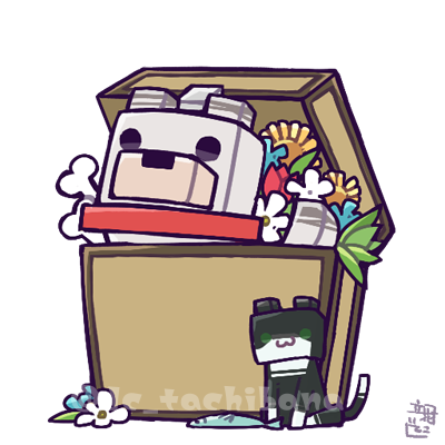 「2年ほど前に描いたマイクラ系イラストです[■凸■]? 」|立花でこのイラスト