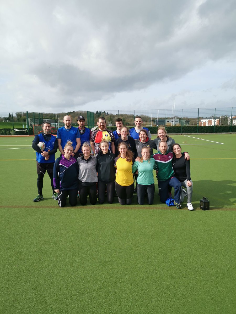 Mens and Womens training this weekend <a href="/Surreysportpark/">Surrey Sports Park</a>. Awesome to get a training session followed by a game against each other at the end! #englandtouch #02touch #touchrugby