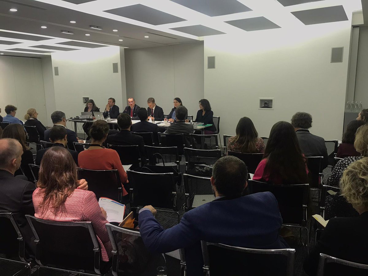 Alexis Mourre, Président de la Cour internationale d’#arbitrage <a href="/iccwbo/">International Chamber of Commerce</a> présente les statistiques 2019 qui témoignent d’une augmentation du nombre de nouvelles affaires : 869 (842 en 2018), 1694 affaires pendantes, 586 sentences approuvées. 👏 ⚖️
 <a href="/iccwbo/">International Chamber of Commerce</a> <a href="/ICC_arbitration/">ICC Arbitration</a>
