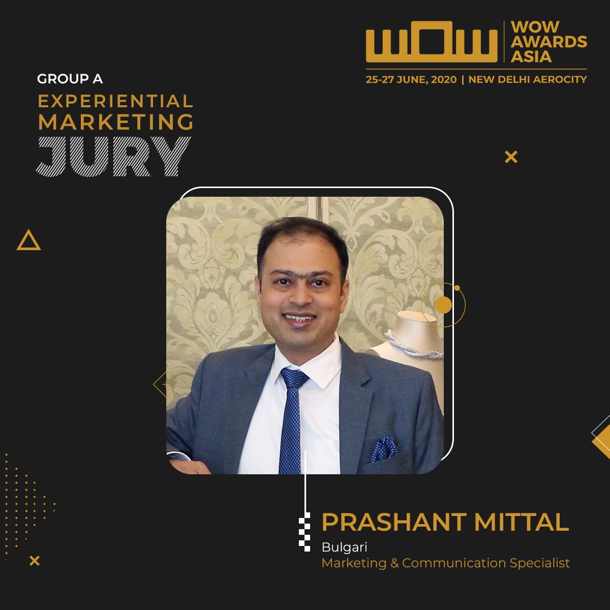 WOWAwardsAsia's tweet photo. Introducing the next three members of #TheWOWJuryPanel for Group A: Experiential Marketing Awards:-

@begabtbhaskar from @Hotstar
Prashant Mittal from @Bulgariofficial
@abhineetkk from @CastrolIndia 
.
Submit your entries today!
Link - https://t.co/xaiUHTAOGD

#WOWAwardsAsia https://t.co/ndUjM20tld