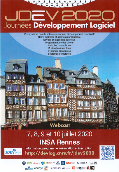mvanwaveren's tweet photo. Est ce que vous êtes intéressés par les nouveautés en développement de logiciels ? Réservez le 7 au 10 juillet 2020 pour #JDEV2020 à Rennes !
https://t.co/i6rFozwO93
@INSA_Rennes @CNRS @mmu_man https://t.co/0NXxmAT9AP