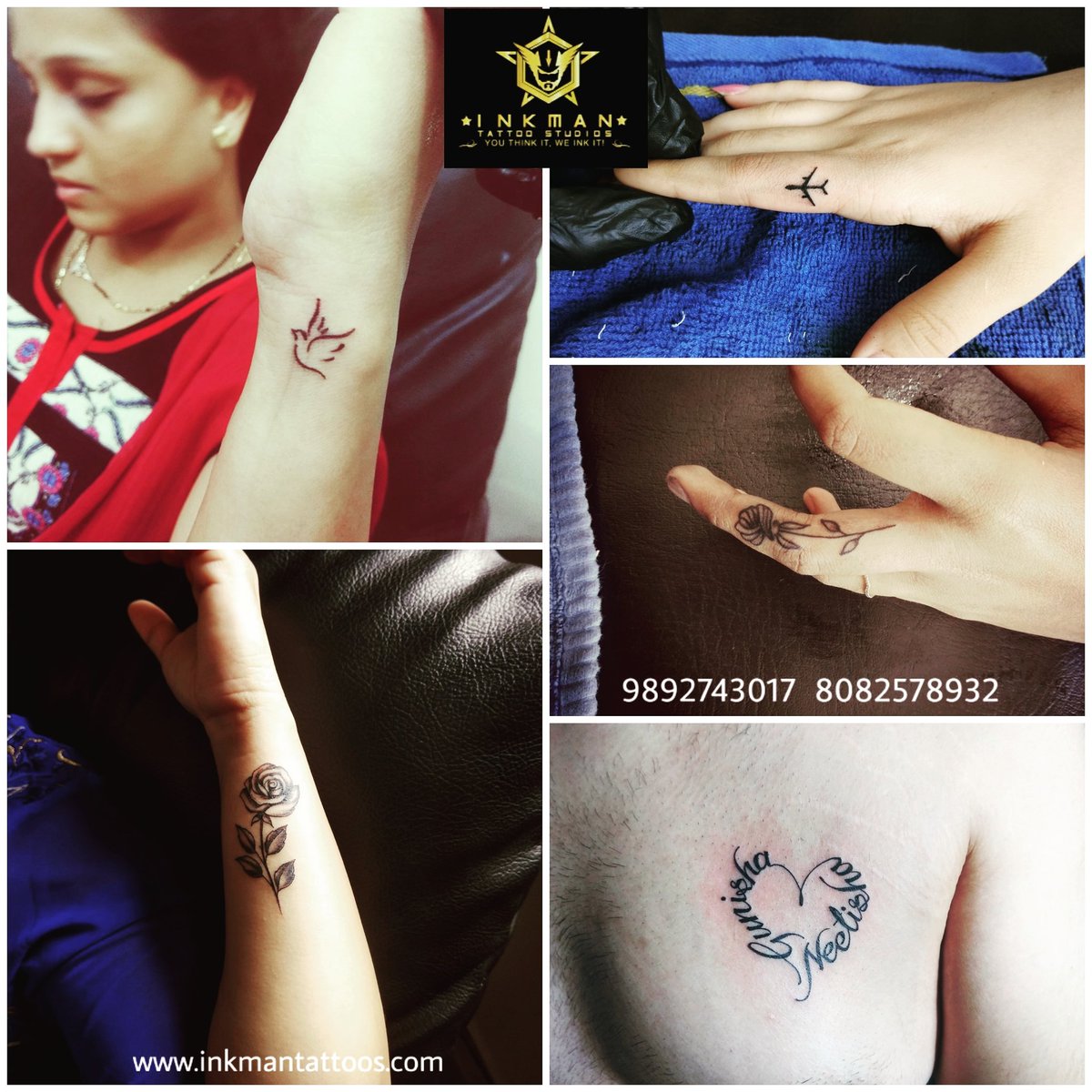 InkmanT's tweet photo. Small Tattoo Designs! 
#tattooart #tattoo #tattoos #TrumpInIndia #coronavirus #mondaythoughts #real5G #MondayMorning #MondayMood #MondayMotivaton #Thane #Mumbai #NaviMumbai #Airoli #Dombivli #Mulund #SmallTattoos #tattoodesigns #tattooed #tattooartist #artists #ghodbunderroad #tt https://t.co/ouF3qhkHq4