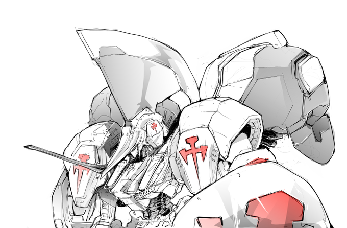 #とりあえずロボ絵をTLに流そう 