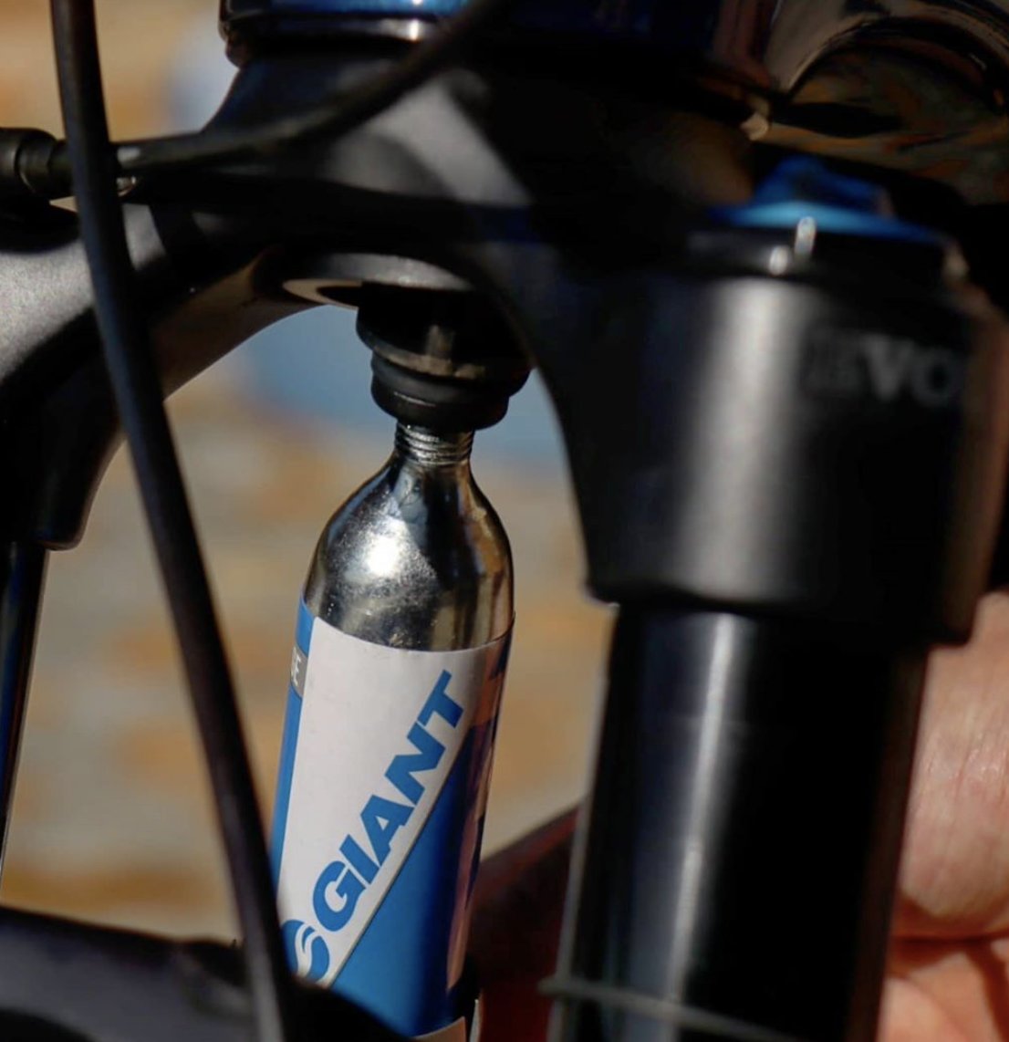 olympiccycles's tweet photo. For a more discreet storage of your C02 cartridge, we introduce you to the Giant Clutch Fork Storage System.

Details and features here --> https://t.co/tBpirBK2Gu https://t.co/l8zJQyhq2q