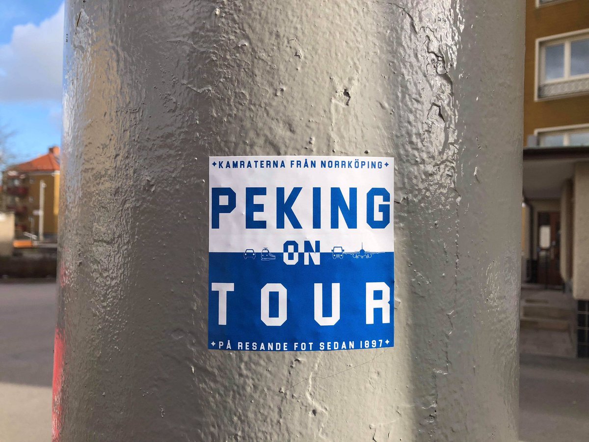 Pekingklibbor's tweet photo. Nyhet! 
Peking On Tour lagom till årets första bortamatch i cupen. 
#Pekingklibbor #IFKNKPG #IFKNORRKÖPING #iNorrköping #Norrköping https://t.co/qTKNoWuNlT