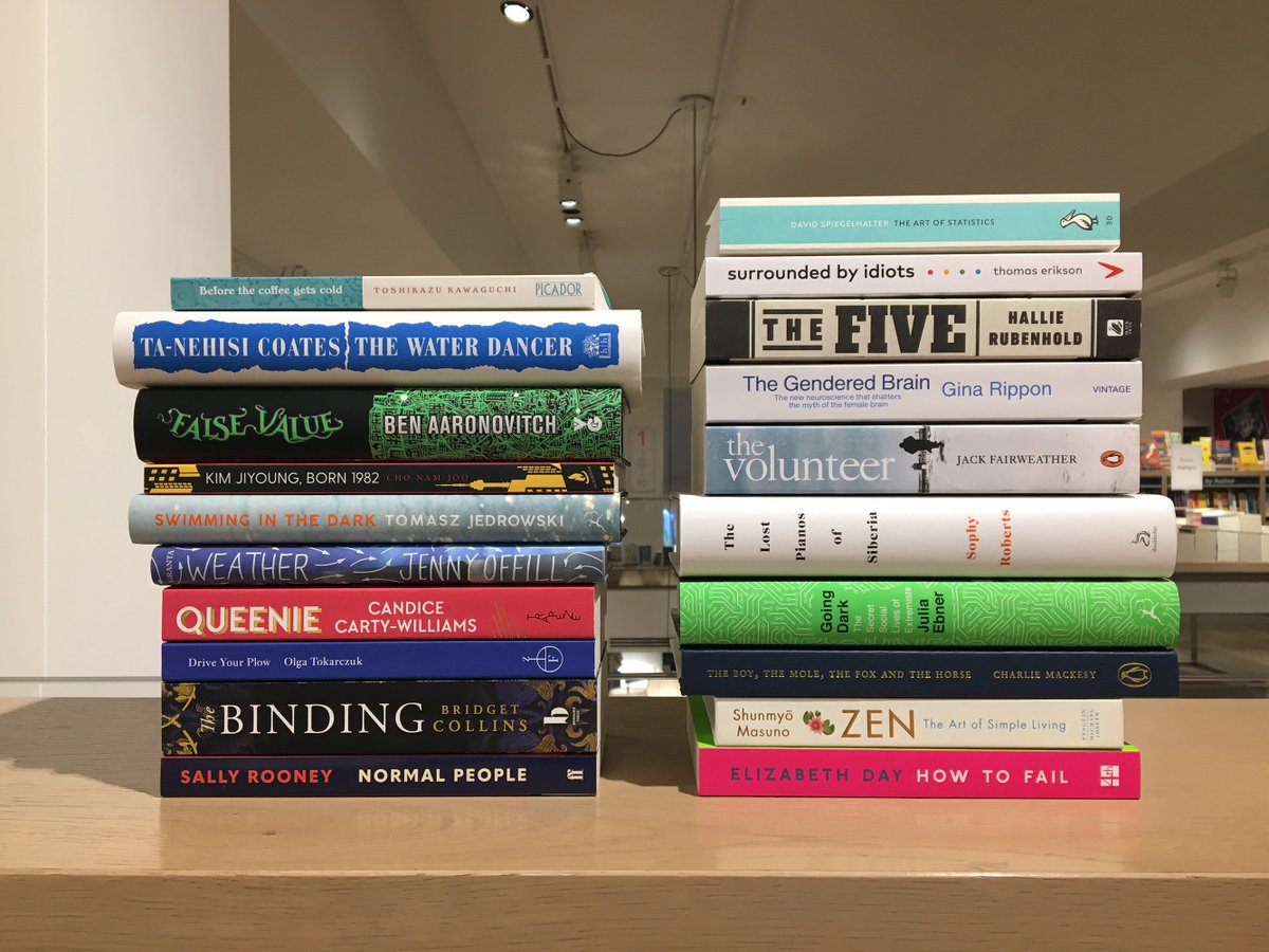 Foyles's tweet photo. Monday is for bestsellers 🤩 Here are this week's Fiction and Non-Fiction top tens at Charing Cross Road: https://t.co/iYssgwdiX5
