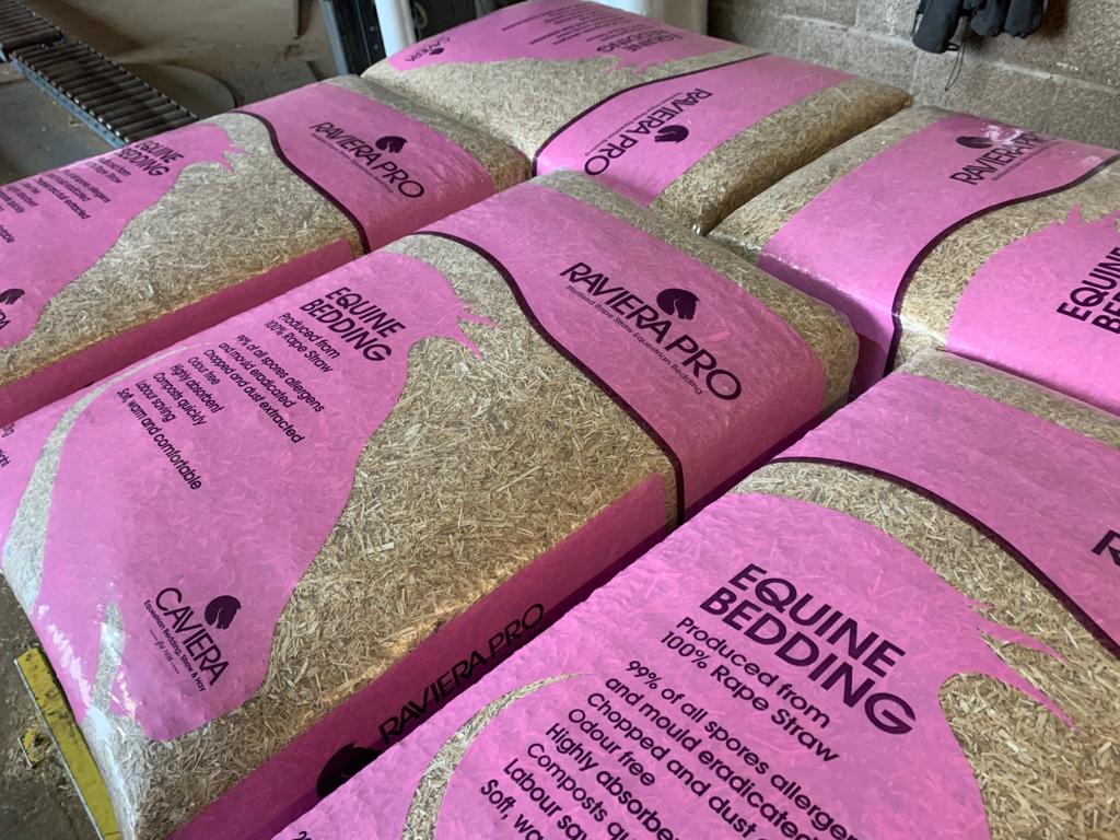 It's a snow day for many horses &amp; ponies today, meaning that yard duties can take longer.  Choosing a bedding that's highly absorbent &amp; forms a good dense bed such as our Raviera range can make life easier on days like these. #equestrian #bedding #snow #Mondaymorning
