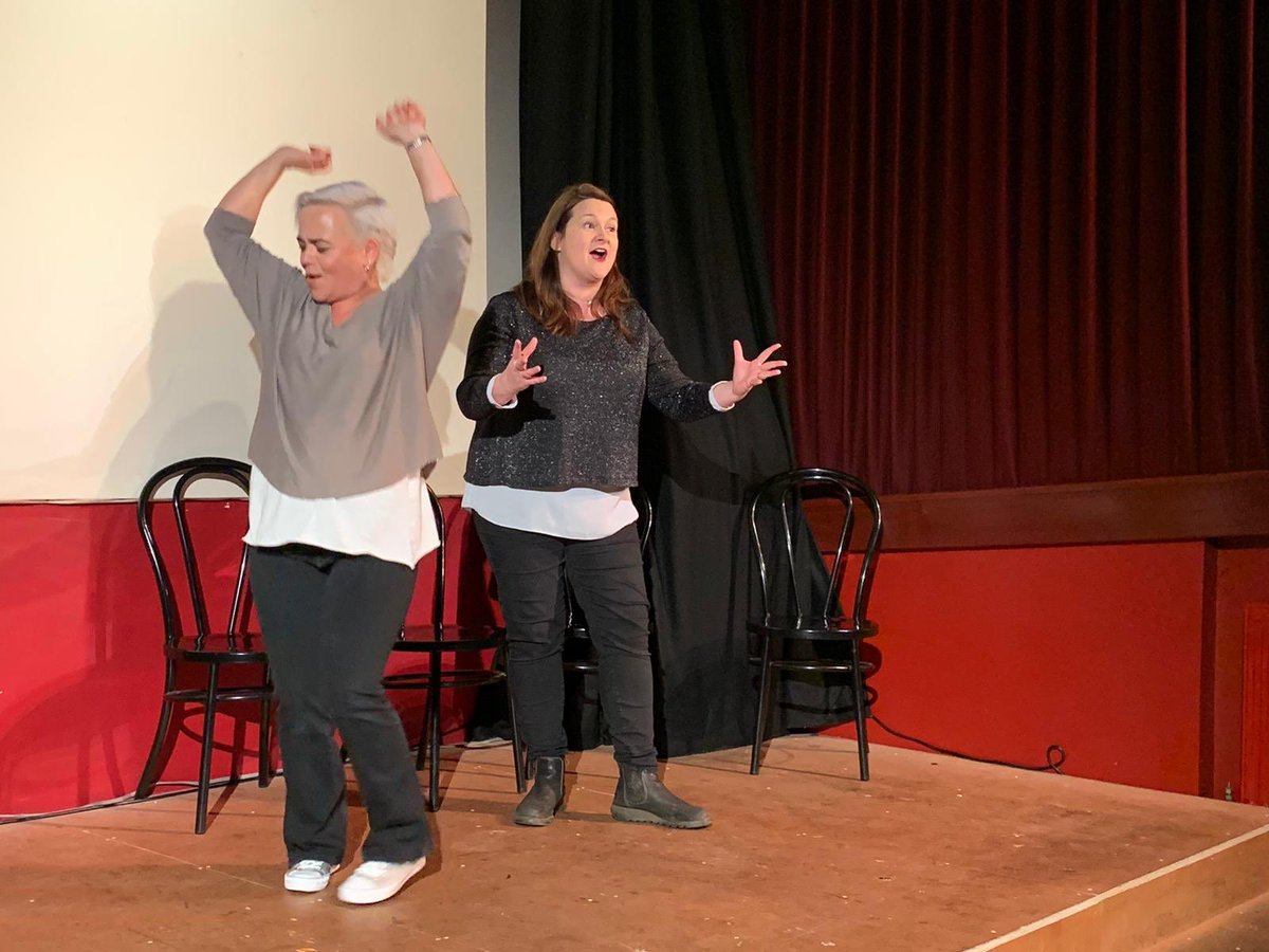 wonder_frog's tweet photo. Thank you for coming to our @niscifest show at @StrandArtsCentr on Friday! It was a great final show for Vicky and Emma. Keep your eye out for further Wonder Frog shows! 🐸 https://t.co/cwJN6LTOQV