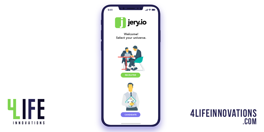 Recruiting #mobileapp for our Paris based client
Jery is an app developed by <a href="/4LIFEInnovation/">4LIFE Innovations</a>  for recruiters so that they can find candidates for the jobs listed on the platform, same as vice-versa
Contact us today - bit.ly/2HRDbuQ

#recruitment #androidapp #iosapp
