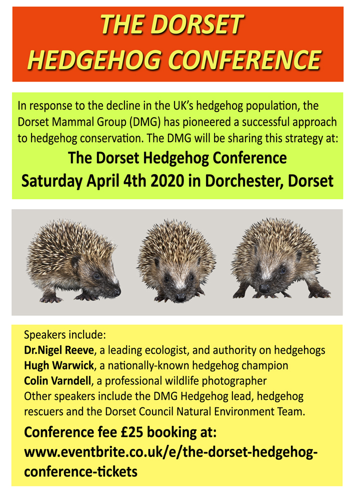 We have set a booking deadline date of 31st March. You can still book after that date, but we may not be able to guarantee you an important conference goody bag. Don't be disappointed! <a href="/Mammal_Society/">Mammal Society</a> <a href="/WildlifeTrusts/">The Wildlife Trusts</a>