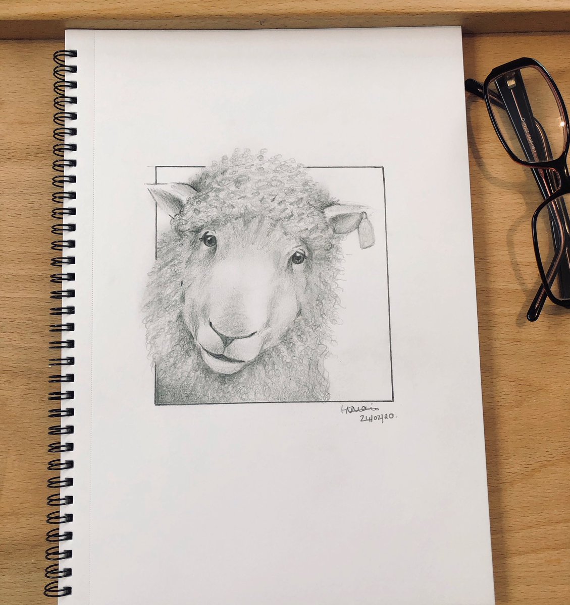 HanMeeks's tweet photo. •BARBARA THE SHEEP• a lot of people have been waiting for me to get round to more farm related pieces. So here’s the first🥰
•
•
•
#art #artist #arthub #sketch #sketchbook #pencilsketch #animal #animalsketch #sheep #farm #wildlife #drawings https://t.co/dacke55V4o