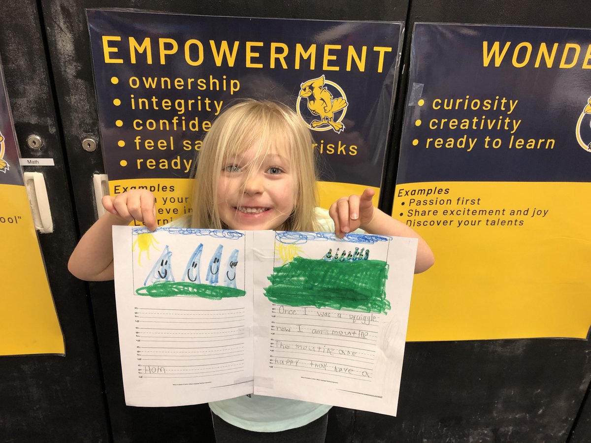 This once was a squiggle, now it’s a mountain! Bring on another week full of possibilities! #FitzFalcons #Wonder #GROWthTakesCourage #BeDarefulOutThere
