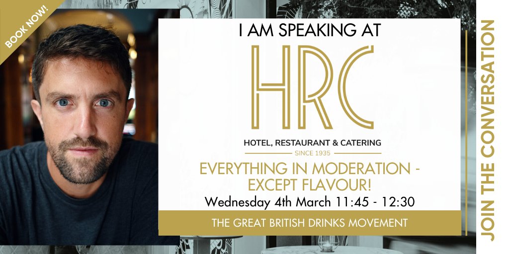 I'll be on stage next week at the HRC show talking about the low & no trend and exploring the opportunities to up-sell a more extensive and diverse range of alcohol-free drinks to satisfy every customer who walks through your door.

#HotelRestaurantCatering @KAMMediaInsight