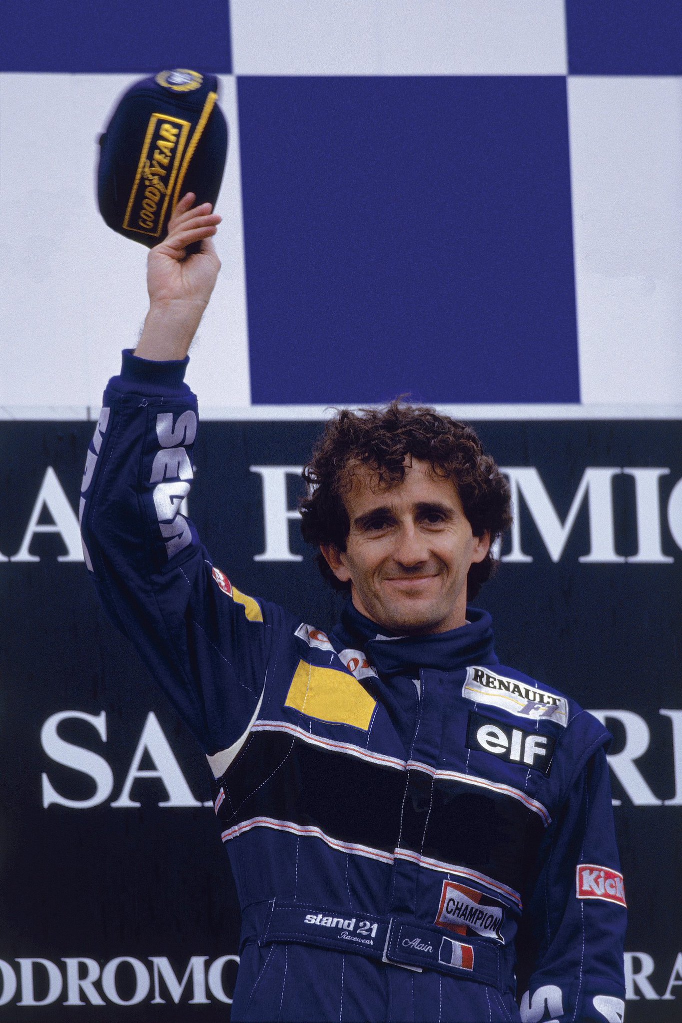 Join us and wish happy birthday to F1 legend and former ELF driver Alain Prost. 