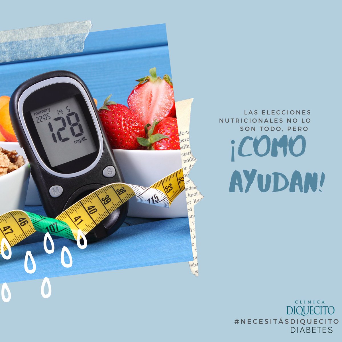DIQUECITO's tweet photo. Tus elecciones nutricionales ayudan incluso a manejar tu #diabetes.
Aprendé practicando con nuestros profesionales. 
Más información en https://t.co/Nl4tg1LHnQ https://t.co/q9AxFNEMzo