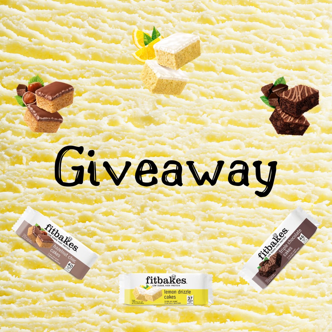 ** COMPETITION TIME**   WIN a month's supply of Fitbakes cakes❗❕ Fitbakes are delicious high protein cake snacks with low sugar and calories. 

1) Follow @greenjinn and <a href="/FitbakesUk/">Fitbakes</a> 
2) Like &amp; Retweet

You can try Fitbakes on the GreenJinn App this week! Good luck! 💪