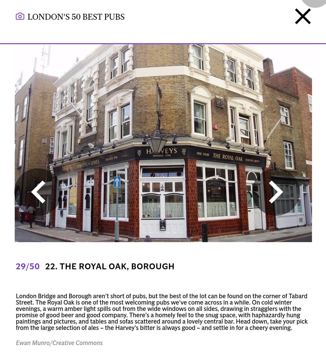 royaloakborough's tweet photo. Cheers to @standardnews for having us in their 50 #toppubs of london @ #22. ๐ https://t.co/L6Weshu7qf