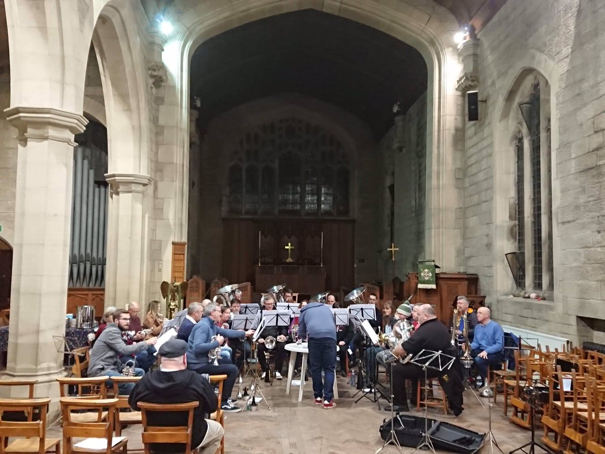 Busy week ahead for us!

The Senior band had a great rehearsal last night at the lovely St Mary’s Church, Northop Hall. #regs2020 #Regionals2020
