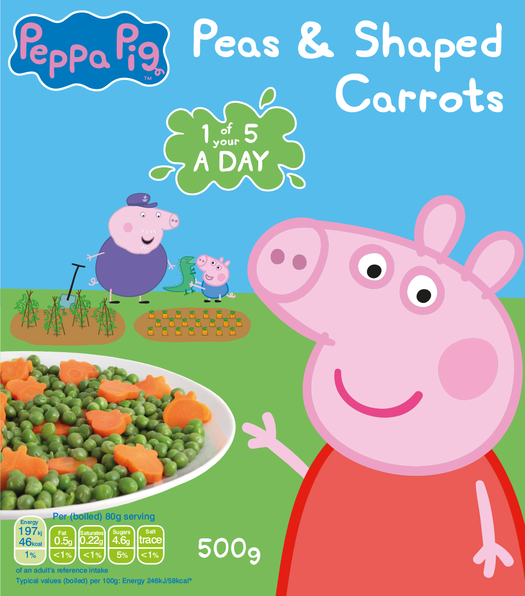 TheFunFoodFami1's tweet photo. #EatThemToDefeatThem #carrotweek #vegetables #PeppaPig @VegPowerUK in your local @HeronFoods @bmstores @Morrisons and @sainsburys #freezer https://t.co/NoUfbqBr5l