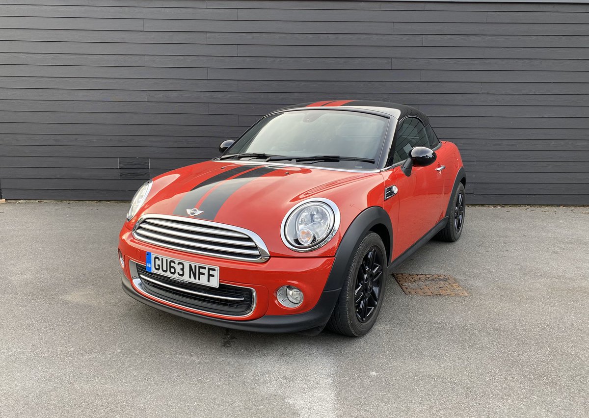 This Mini is just MINT top to bottom!!! Full details on the web. #mini #minicoupe #minicooper #usedcars #usedcarsforsale #chichester #westsussex #hampshire