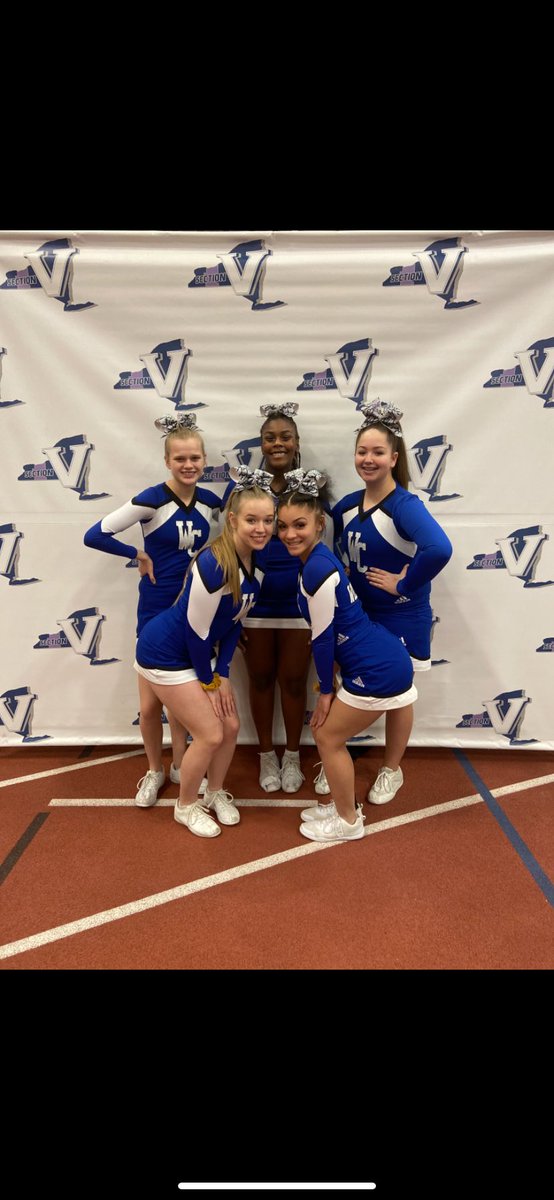 Congrats to @ZoeSchmieder and her WC Cheer squad for placing first at Rochester Nationals! Tiny squad, amazing feat. Way to finish strong.
