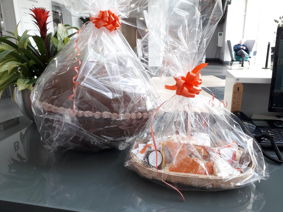 Big thanks to Judith <a href="/Madeatthemeadow/">Made at the Meadow Chocolates</a> for supplying our incredible #easter raffle prizes! This is the biggest #easteregg we've ever seen! #chocolate #lovinleeds #leedshour