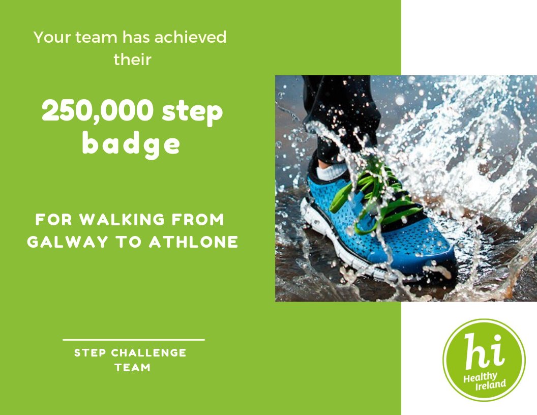 HSEPMSHW's tweet photo. So proud of my team doing the CHW(CHO2) step challenge- we really are sloshing around here in the rain in Galway, Mayo &amp; Roscommon! @CHO2west @HealthyIreland @hsesteps @hsestaffhealth https://t.co/rqBDbkp1f3