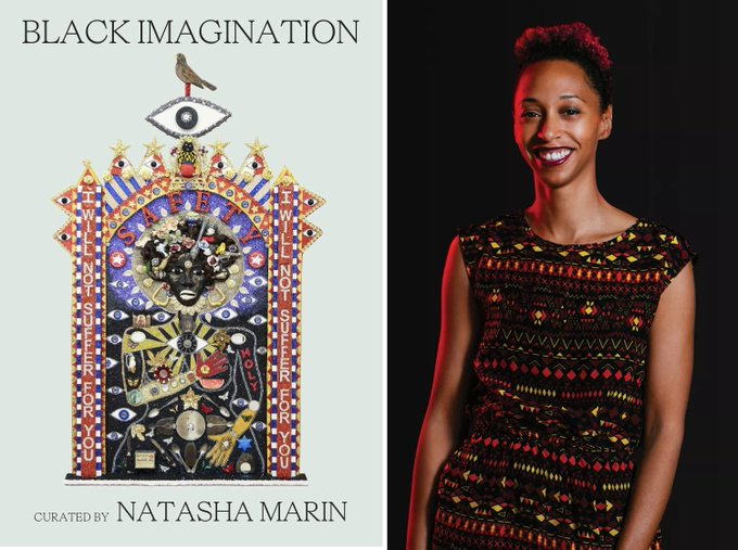 HeroesInColor00's tweet photo. Black Imagination: Black Voices on Black Futures (2020) by #NatashaMarin (Editor), #StevenDunn (Foreword)
Get it here https://t.co/pNqKgWs45o https://t.co/7FWqrbSSKg