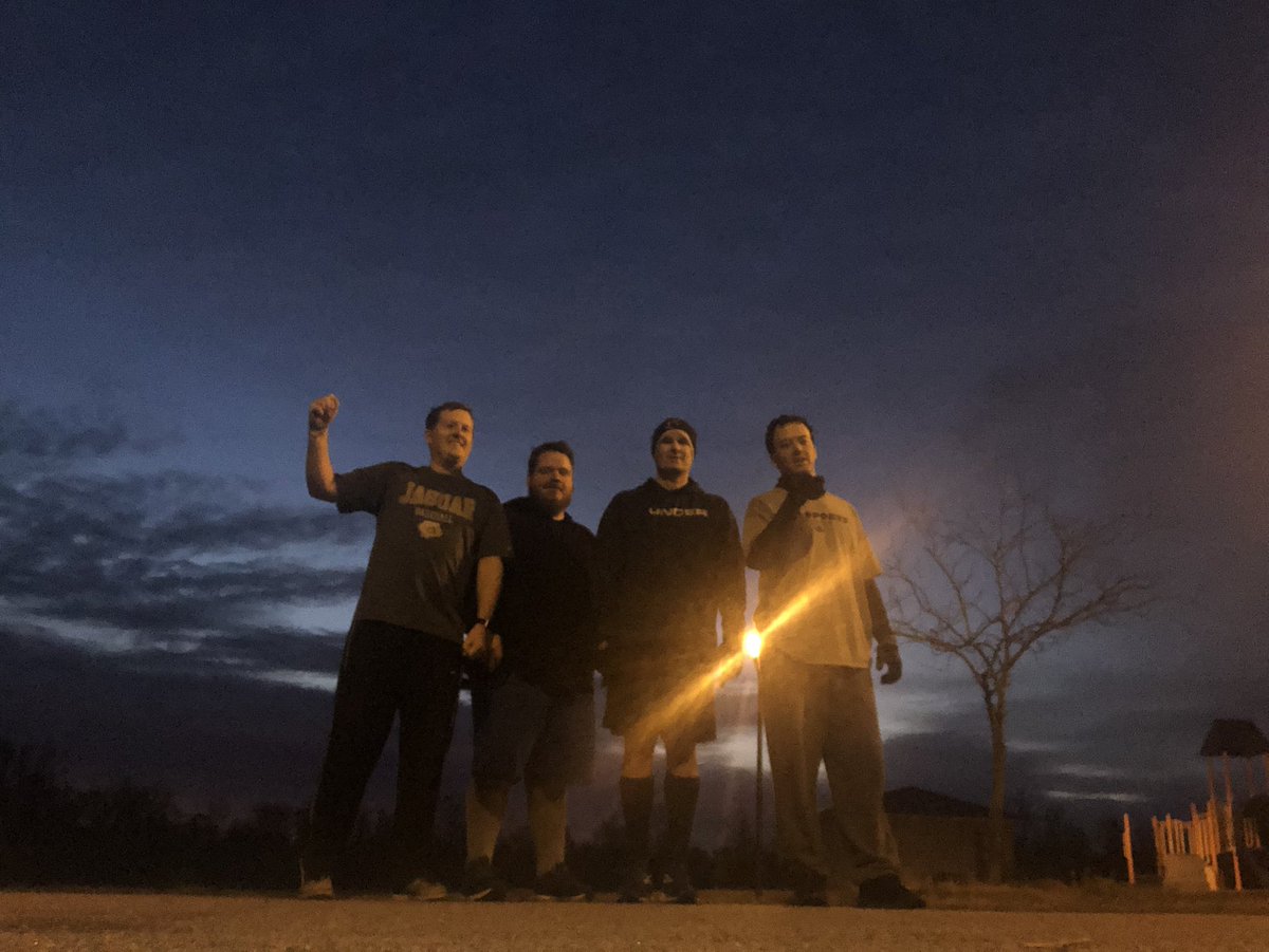 Real_Ltrain1007's tweet image. A mighty pax of 4 in the city that never sleeps this morning! #TheCollardPatch @F3ENC