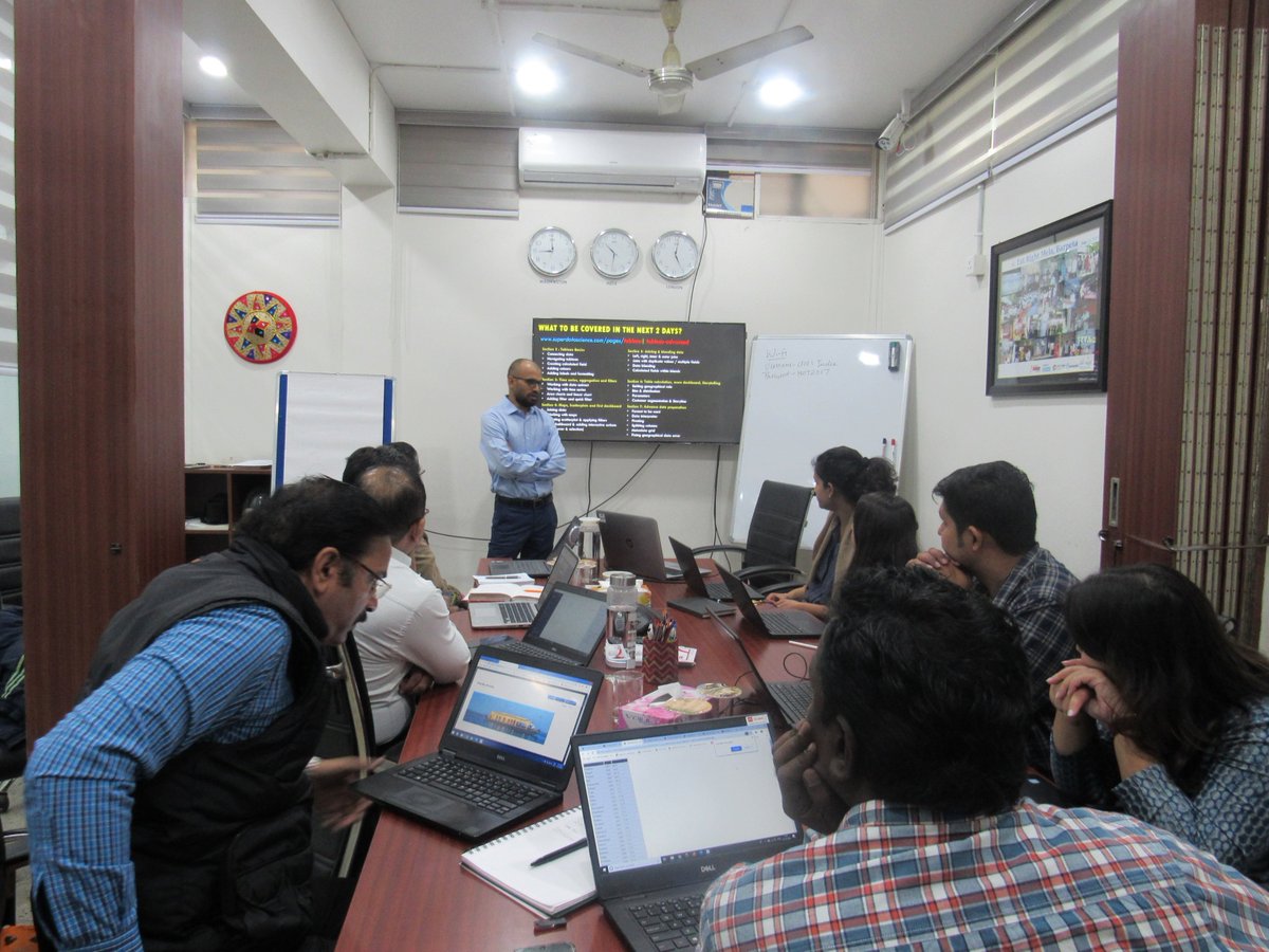 cfnsnewdelhi's tweet photo. The Coalition for Food and Nutrition Security (CFNS) in collaboration with CTARA, IIT Bombay organised two days training program on "Data Visualisation and Interpretation using Tableau" for the development sector professionals. #msswaminathan #ctara #dataengineering #trainingday https://t.co/MTcpcTkzgj