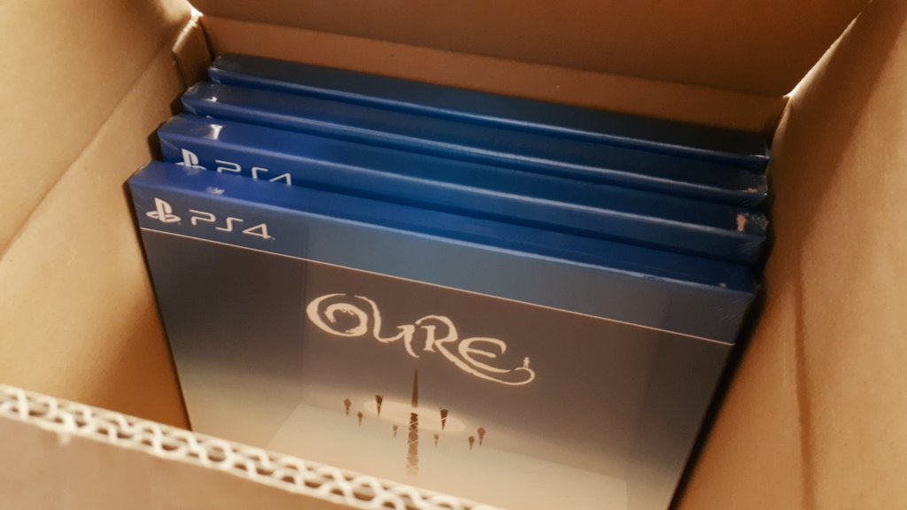 RedArtGames's tweet image. Last 4 copies (out of 320) of Oure Collector's edition on PlayStation 4 in stock. 👀
.
.
.
➡️ redartgames.com