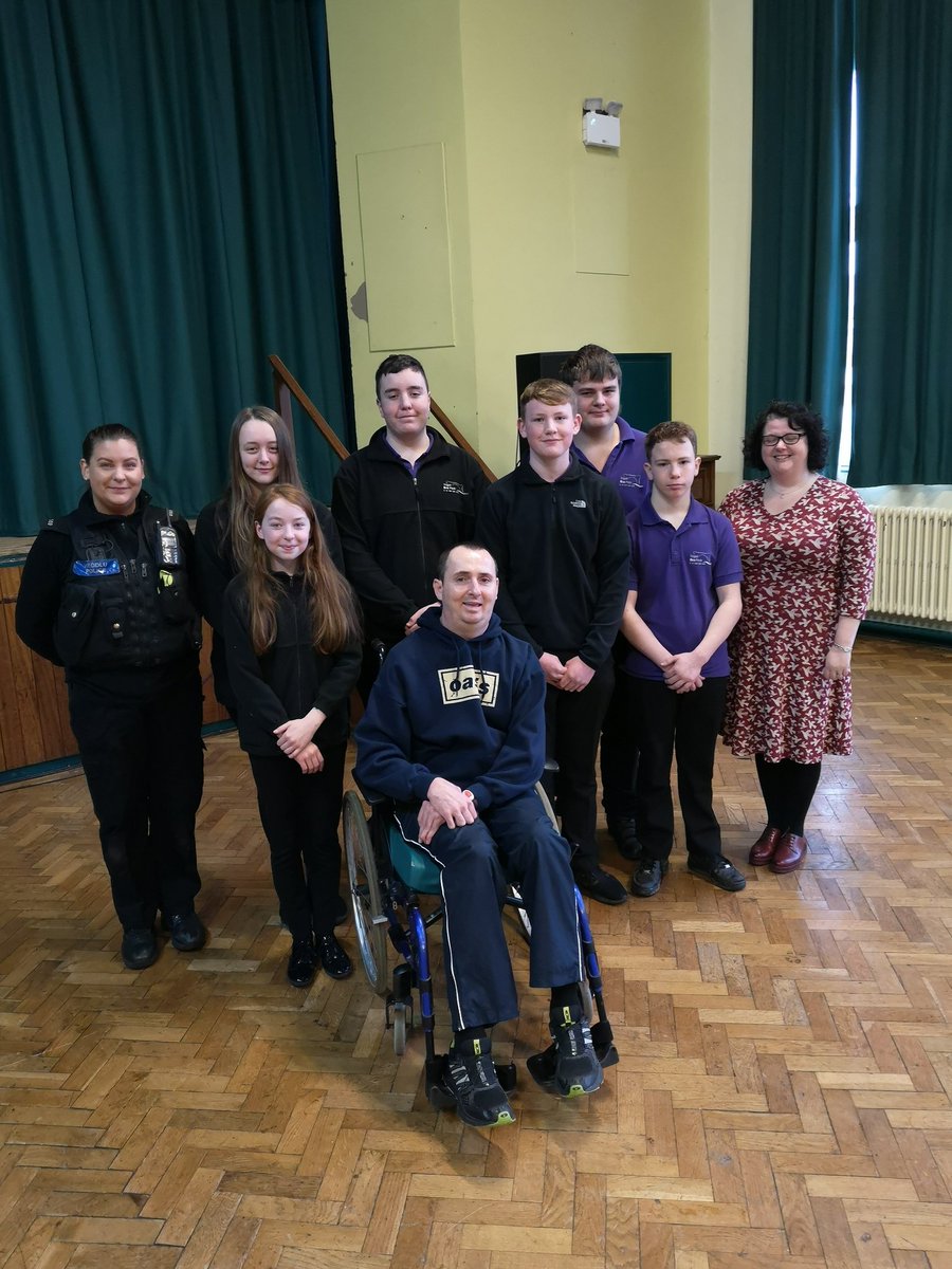 Thank you to all the students and staff <a href="/YsgolBroPedr/">Ysgol Bro Pedr</a> this morning for a very warm welcome and listening to <a href="/paulspledge/">Paul Pugh</a>. <a href="/CeredigionCC/">Ceredigion Council</a>