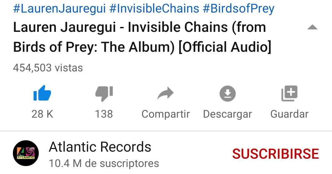LJSupportTeam's tweet photo. 🚨MUY IMPORTANTE 🚨

NO OLVIDEN HACER STREAMS TAMBIEN EN YOUTUBE!! 
#StreamInvisibleChains

✨ Playlist de Youtube (Poner en bucle): https://t.co/Povqig500t https://t.co/6n0FERaufb
