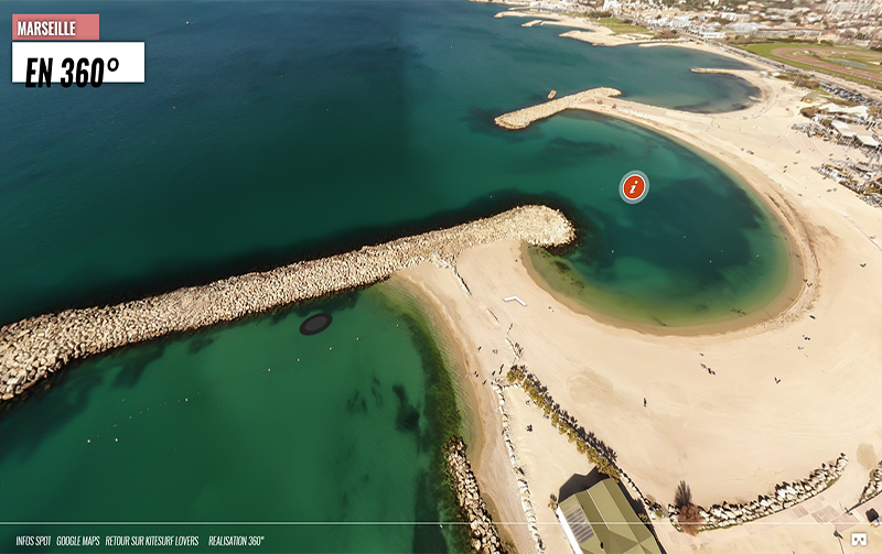 K_L_Family's tweet photo. EXCLUSIF : le Spot de Kitesurf de Marseille en visite virtuelle 360° ! Cela faisait un moment qu'on cherchait un moyen de faire connaître les #spots de #kitesurf d'un pour de vue différent... C'est désormais chose faite : https://t.co/AHfolh6XN9 🤙🤙🤙 https://t.co/npCNtB6Chg