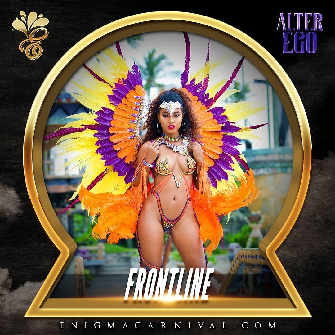 NirvanaCarnival's tweet image. GET IN YOUR SECTION! #TeamAlterEgo
Designed by: @shamelessswim x @nirvanacarnivalband
Marketed by: @anythinggoeslive
Frontline
Price: $575

Includes tiara, necklace, wired bras monokini with attached thigh pieces, wrist pieces and feathered backpack as pictured.