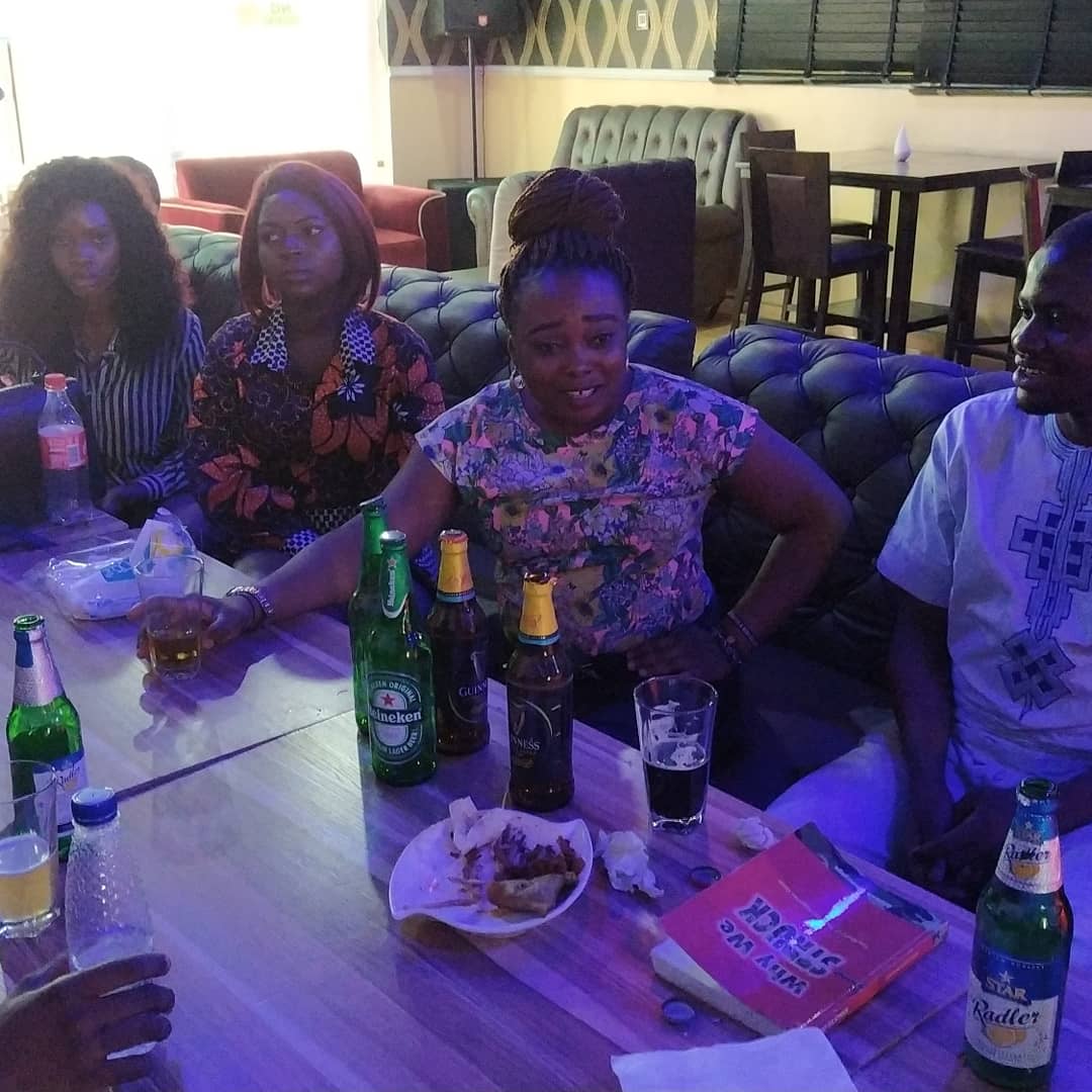 ThePhbc's tweet photo. If you weren't at our book review yesterday, you missed out on a lot. We talked about about a lot (nope, we're not telling), laughed and had a really good time...
-
#thephbc #botm #portharcourt #bookreview #nigeria #february #reading https://t.co/IPeOJblOH0
