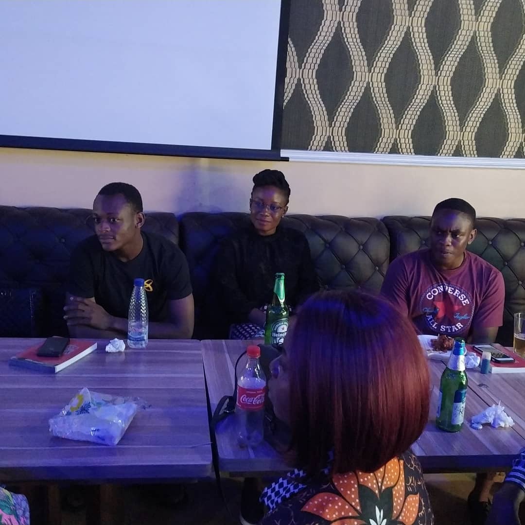 ThePhbc's tweet photo. If you weren't at our book review yesterday, you missed out on a lot. We talked about about a lot (nope, we're not telling), laughed and had a really good time...
-
#thephbc #botm #portharcourt #bookreview #nigeria #february #reading https://t.co/IPeOJblOH0