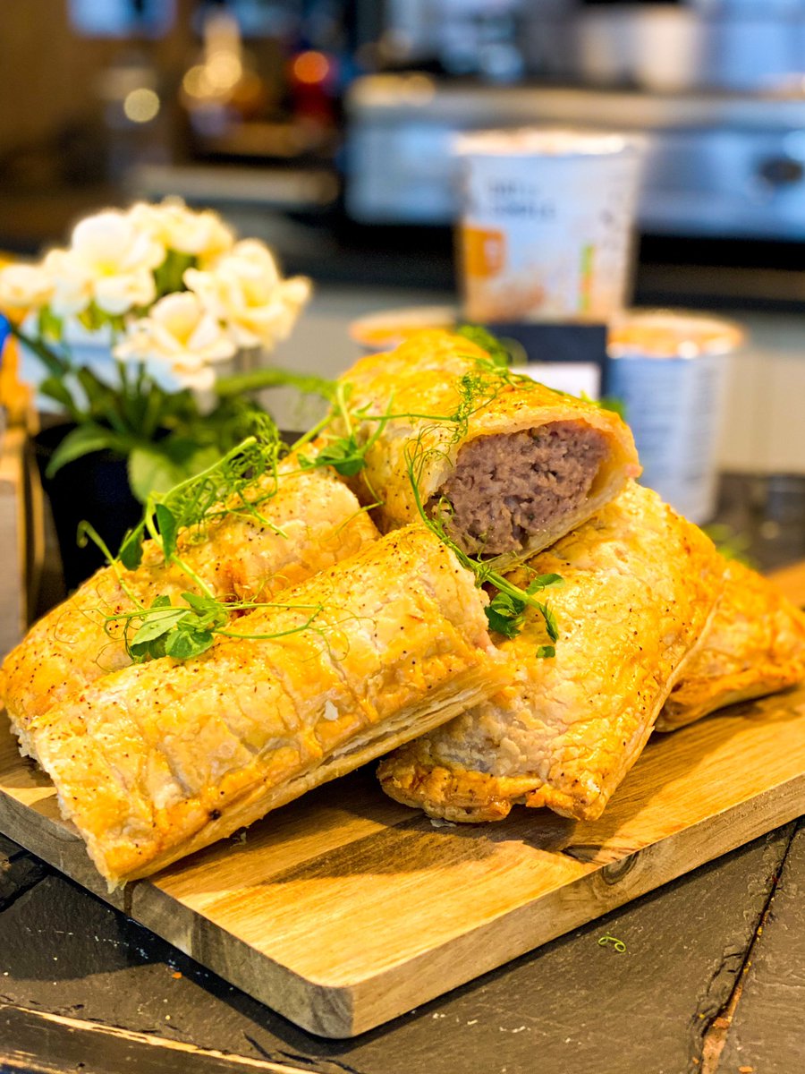 New deli product alert! 🚨 

Back by popular demand...but better!  

These apple, sage and onion sausage rolls are absolutely delicious (trust us...we tried them!)

Pop in from 10am until 4pm Monday to Saturday to try them for yourself!