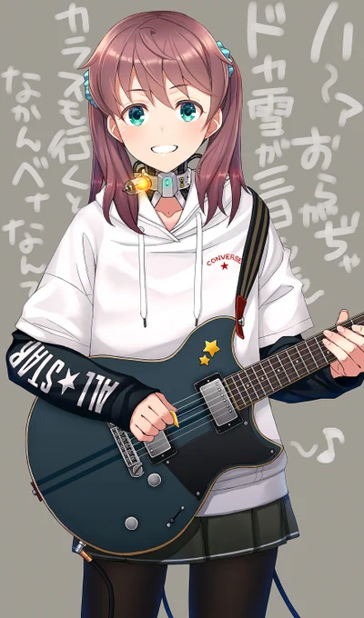 こないだの演奏アンドロイド少女に色を塗っておいたので、ご確認お願いします。 