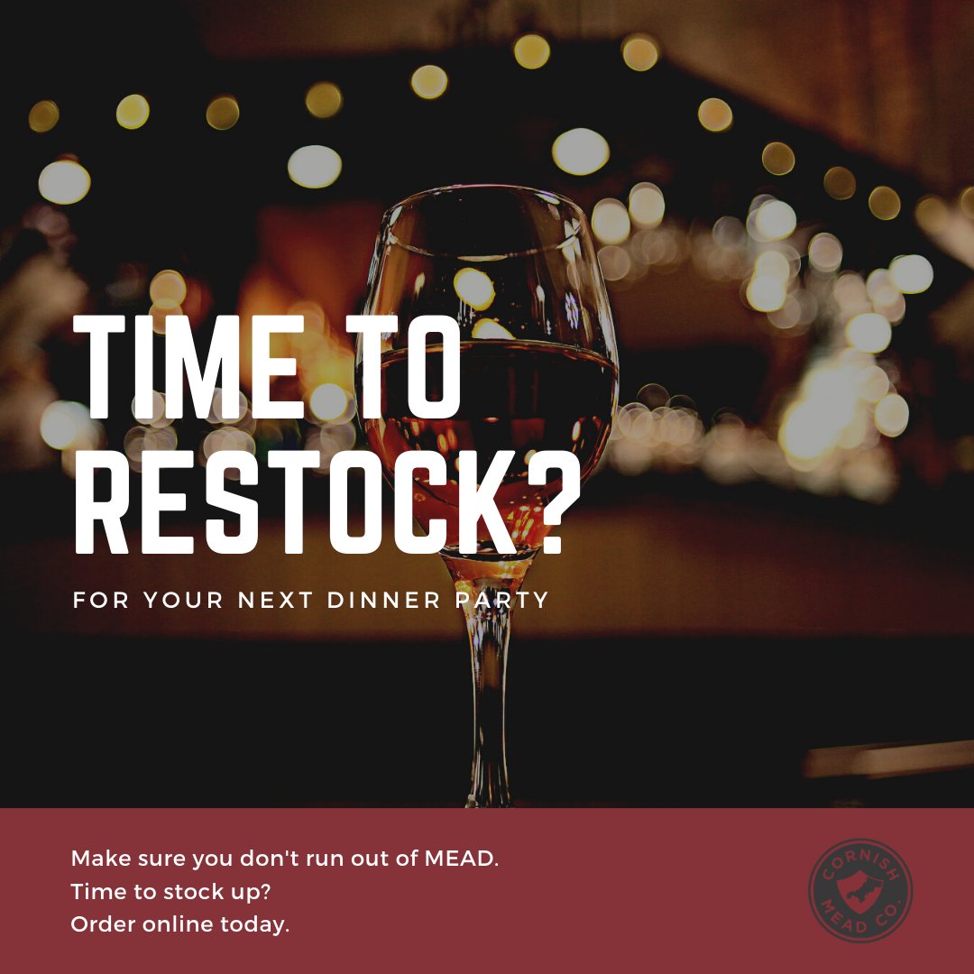 cornishmeadwine's tweet photo. Time to restock?
#cornishmead #lovemead #drinkdifferent #mead #meadmaker #drinks #drinkstagram #drinksofinstagram #meadstagram #meadislife #instamead #meadlovers #gotmead #drinkmead #meaddrinker #meadlife #nowpouring #whatimdrinking #findyourflavour https://t.co/ZGGzBS11SR